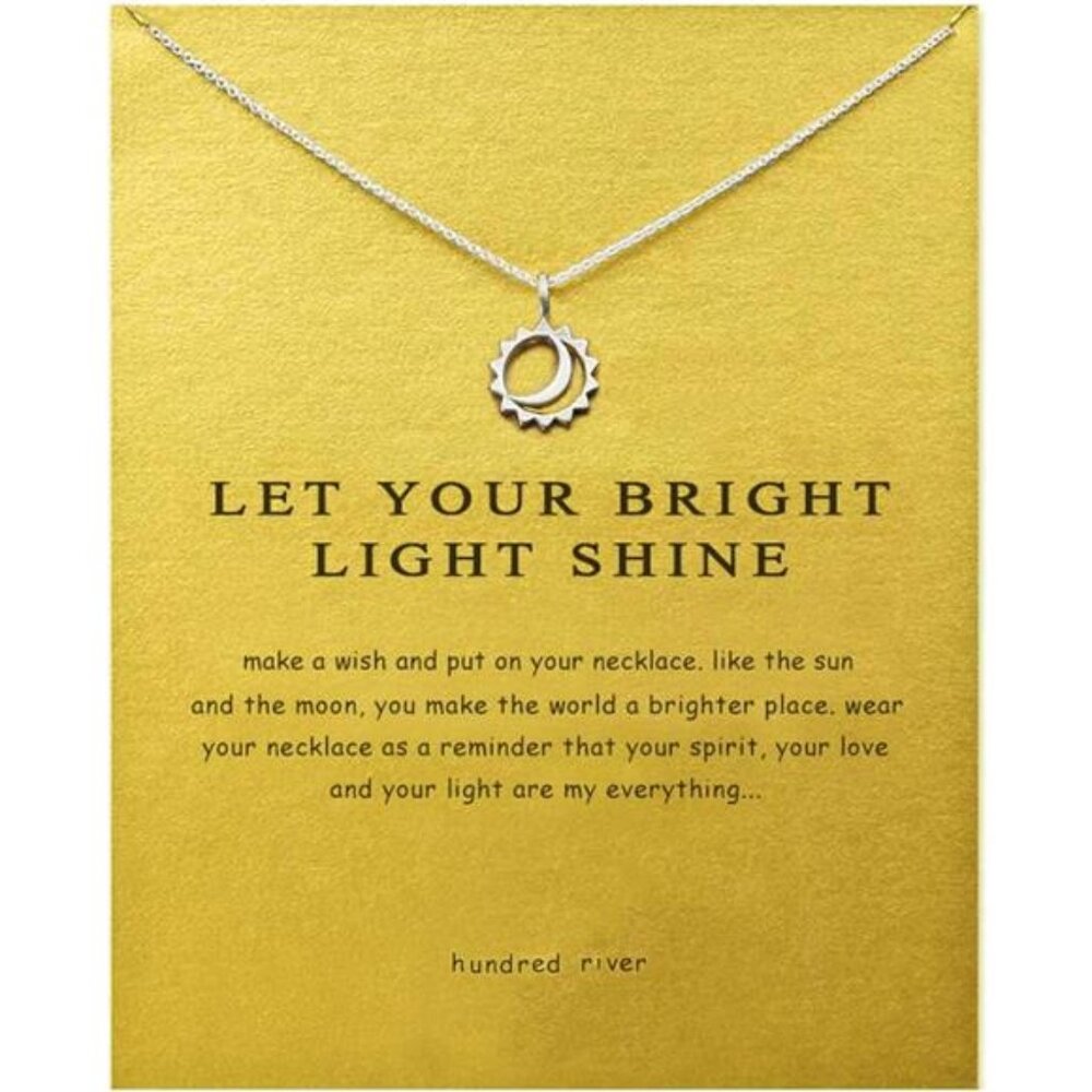 Dainty Pendant Chain Necklace